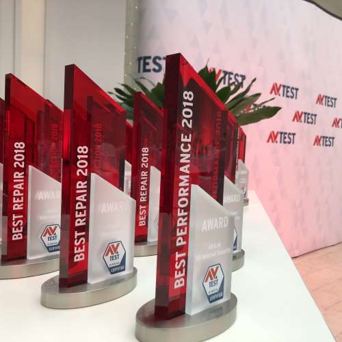 Die AV-Awards Preisverleihung in Erfurt. Ausgezeichnet wurden die Gewinner des Jahres 2018 in neun verschiedenen Kategorien.